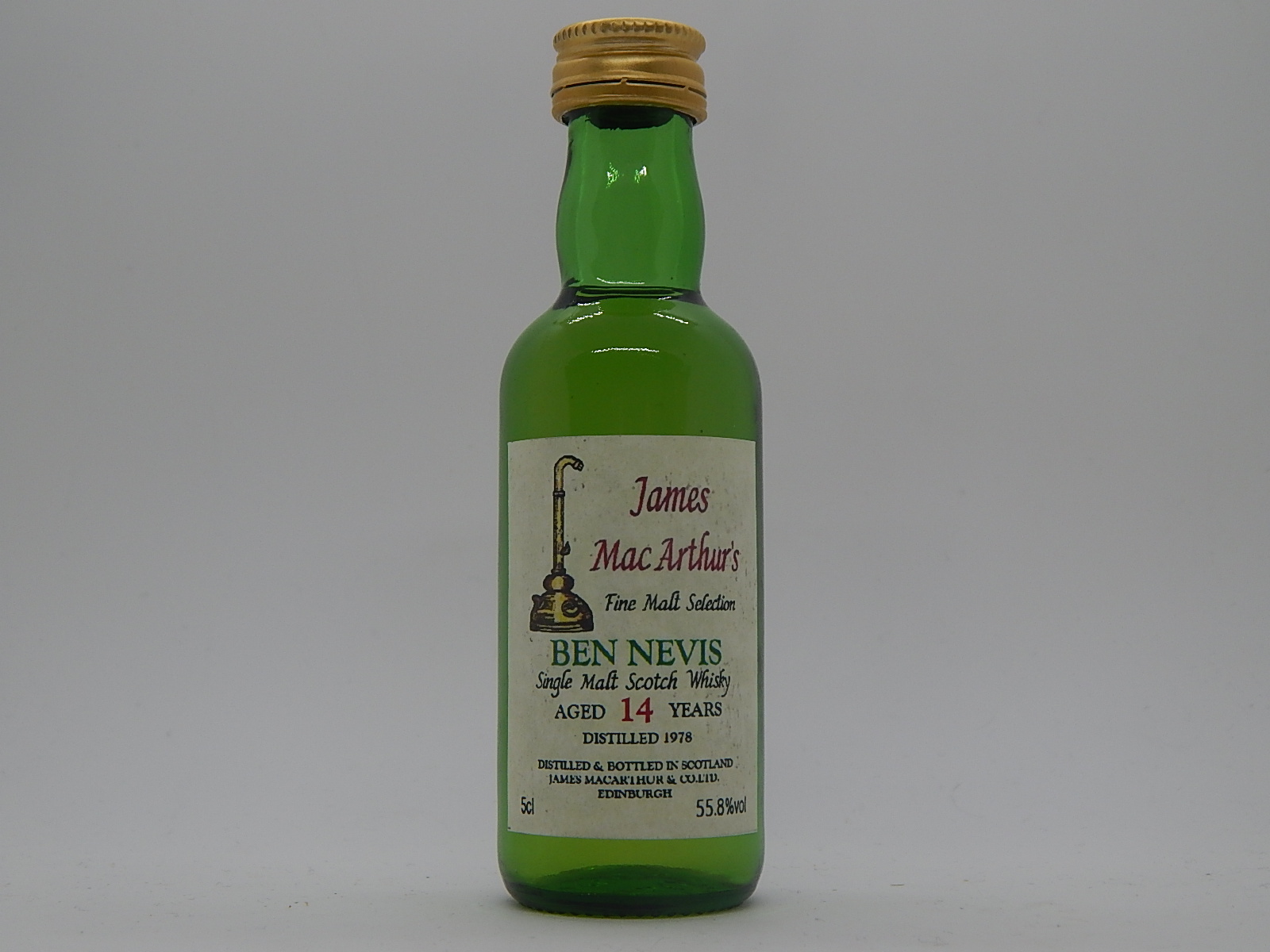 SMSW 14yo 1978 "James MacArthur´s" 5cl 55,8%vol 